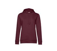 B&C Women's Hoodie in Burgundy | Size: Large B&C Burgundy L