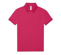 B&C Women's My Polo Shirt in Fuchsia | Size: 10 B&C Fuchsia 10