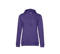 B&C Women's Plain Magenta Hoodie in Purple | Size: XL B&C Purple XL