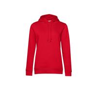 B&C Women's Plain Magenta Hoodie in Red | Size: XS B&C Red XS