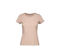 B&C Women's Plain Pale Orange T-Shirt in Bright Pink | Size: 2XL B&C Bright Pink 2XL