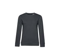 B&C Women's Plain Pale Pink Sweatshirt in Black | Size: 2XL B&C Black 2XL