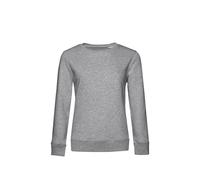 B&C Women's Plain Pale Pink Sweatshirt in Grey | Size: 2XL B&C Grey 2XL