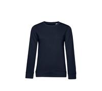 B&C Women's Plain Pale Pink Sweatshirt in Navy | Size: 2XL B&C Navy 2XL