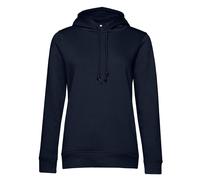 B&C Women's Plain White Hoodie in Navy | Size: XS B&C Navy XS