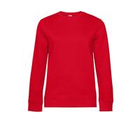 B&C Women's Queen Crew Neck Jumper in Red | Size: Small B&C Red S