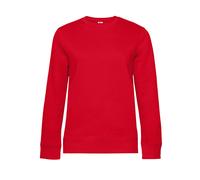 B&C Women's Queen Crew Neck Jumper in Red | Size: XS B&C Red XS
