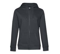 B&C Women's Queen Full Zip Hoodie in Black | Size: XL B&C Black XL