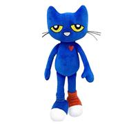 (B) Cartoon Pete The Cat Plush Toys Soft Stuffed Doll For Kids Boy Girls