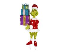 (B) Christmas Acrylic Grinchs Courtyard Decoration