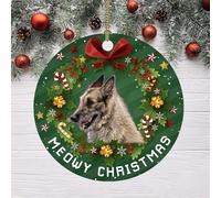 (B) Christmas Decorations Xmas Tree Ornaments Christmas Funny Decoration Christmas Dog Pattern Pendant Christmas Tree Ornaments Home Party Gift Wedding Ch