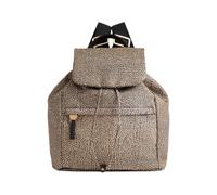 B-Club Zaino Medio - female - Borbonese - Backpacks - Beige - ONE SIZE - Bags ONE SIZE