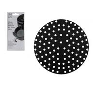 B&Co Round 20cm Silicone Air Fryer Liner (839292) - Non-Stick, Heat Resistant, Reusable, Dishwasher Safe for Air Fryers, Ovens & Steamers