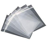 B-Creative 20x Clear Airport Security Plastic Grip Seal Bags for Holiday Travel Hand Luggage
