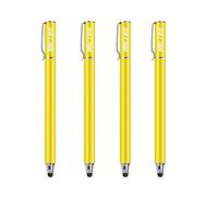 B&D Universal Capacitive Stylus Pen 2-in-1 Styli Touch Screen Pen for iPad, iPhone, Switch, Tablet, Samsung, Galaxy, Huawei, Xiaomi(Yellow)