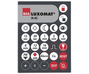 B.E.G. 92000 IR Remote Control Outdoor Motion Detector Non-Stop Mode