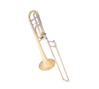 B/F Tuning Professional Wind Instrument Trombone With Gold Tongue Material Lacquered Brass Trombone(4)