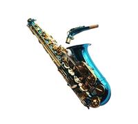 B Flat Alto Saxophone Blue Nickel Plated Beginner Saxophone