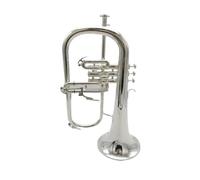 B Flat Brass Silver Plated Bb Trumpet Quality Brass Musical Instruments Horn With Mouthpiece