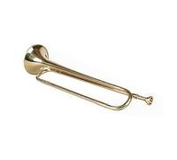 B Flat/C Trumpet Gold-Plated Brass Instrument - Professional Bugle for Band & Orchestra with Bright Tone - Youth & Beginner Trumpet (Gold)(B flat - Gold)