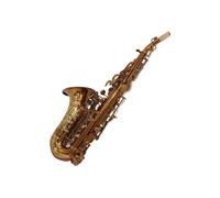 B Flat Candy Brown Dark Lacquer Bent Tube Alto Saxophone Beginner Saxophone