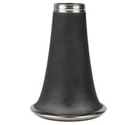 B Flat Clarinet Bell Bakelite Horn Mouth for Pitch Focus and Intonation | Black Smooth Finish, Easy Installation, Compact Storage, Suitable for Broken Bells, Orchestral Players and Student Practice