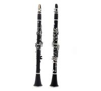 B Flat Clarinet For Beginner 17-key B Flat Clarinet Ring 6 Keys Adult Beginners Playing Bakelite Clarinet Woodwind Instrument