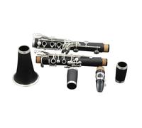 B Flat Clarinet For Beginner 17-key Clarinet In B Flat Silver-plated Clarinet Entry-level Beginner Professional Exam Adult Instrument