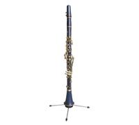 B Flat Clarinet For Beginner 17-key Color Clarinet Black Tube Beginner Professional Clarinet B Flat Key Beautiful Appearance(Dark blue)