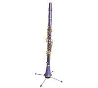 B Flat Clarinet For Beginner 17-key Color Clarinet Black Tube Beginner Professional Clarinet B Flat Key Beautiful Appearance(Purple)
