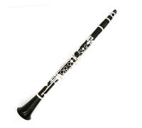 B Flat Clarinet For Beginner 17-key Double Two-section Bakelite Clarinet/black Wind Instrument Beginner Grading Exam Clarinet Instrument(B)
