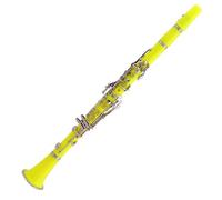 B Flat Clarinet For Beginner 17-key Performance-level Instrument Clarinet Yellow Clarinet Beginner Woodwind Instrument