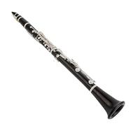 B Flat Clarinet For Beginner 650 Professional Bb Clarinet Ebony Clarinets Ebony Wood Silver Plating Key Musical Instruments Case Reeds