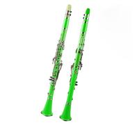 B Flat Clarinet For Beginner ABS Clarinet Set Bb 17 Key B Flat Reeds Strap Carrying Case For Beginner Instruments