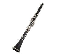 B Flat Clarinet For Beginner Bb Clarinet 17 Keys B Flat Musical Instruments Bakelite Tube Silver Plated Clarinet