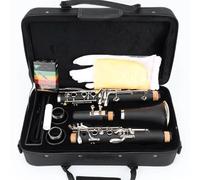 B Flat Clarinet For Beginner Bb Professional Clarinet 17 Key Hard Rubber Pipe Material Clarinete Instrument(HCL-301)