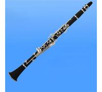 B Flat Clarinet For Beginner Beginner Clarinet Silver-plated B Flat Beginner Exam Professional Performance 17-key Ebony