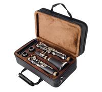 B Flat Clarinet For Beginner Black Bakelite 17-key Clarinet Silver-plated Keys B Flat Clarinet Sound Is Transparent And Accurate Pronunciation