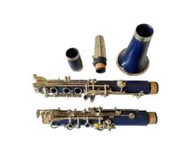 B Flat Clarinet For Beginner Blue B Flat Clarinet 17 Keys ABS Clarinet For Beginners With Good Sound Quality