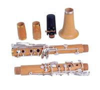 B Flat Clarinet For Beginner Boxwood Wood Professional Clarinet Bb 18 Keys Sib Clarinet
