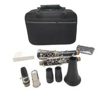 B Flat Clarinet For Beginner Clarinet 17 Key Falling Tune B/bakelite Pipe Body Material Clarinet Woodwind Instrument Easy To Play