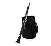 B Flat Clarinet For Beginner Clarinet Black Pipe Wind Instrument Performance-level Semi-automatic C Key Professional Woodwind Instrument