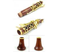 B Flat Clarinet For Beginner Clarinet C Keys Redwood Clarinet Gold Plated Clarinet Instruments(MC681)
