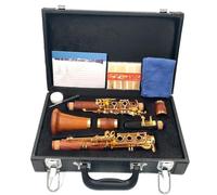 B Flat Clarinet For Beginner Clarinet C Keys Redwood Clarinet Gold Plated MC681