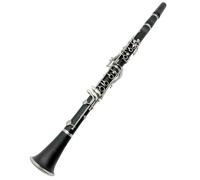 B Flat Clarinet For Beginner High-pitched A-key Performance-level Clarinet Hard Bakelite Black Wind Instrument Portable Case For Examination