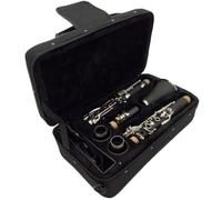 B Flat Clarinet For Beginner Music Lovers Bakelite Bb Clarinets E12F Beginner Clarinets Silver Plated Keys 17 Keys
