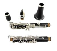B Flat Clarinet For Beginner Performance-level Woodwind Instrument Clarinet B Flat 17-key Clarinet Ebony Clarinet