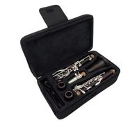 B Flat Clarinet For Beginner Professional Bb Clarinet R13 Ebony Clarinets Ebony Wood Silver Plating Key Musical Instruments Case Reeds