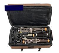 B Flat Clarinet For Beginner Professional Ebony Clarinet Bb 17 Keys Ebony Sib Clarinet M110