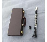 B Flat Clarinet For Beginner Professional Ebony Clarinet E Tone Silver Plated Ebony Solid Wood
